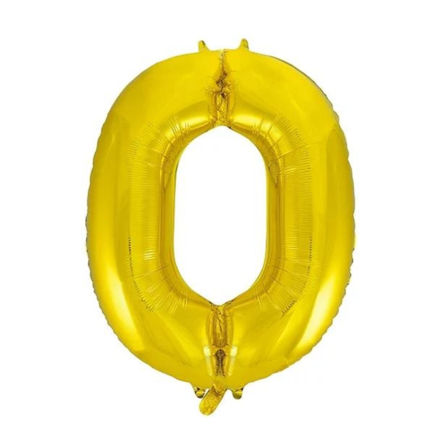 34-Inch Gold Birthday Party Number Balloons – Helium Quality