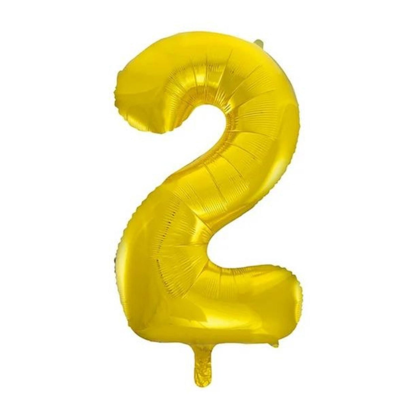 34-Inch Gold Birthday Party Number Balloons – Helium Quality