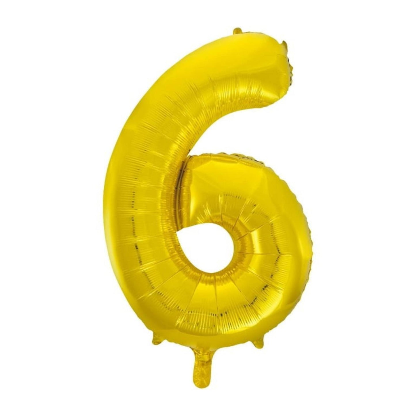 34-Inch Gold Birthday Party Number Balloons – Helium Quality