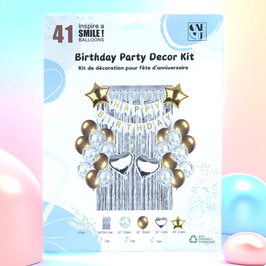 One Up Birthday Decor Kit Super Value