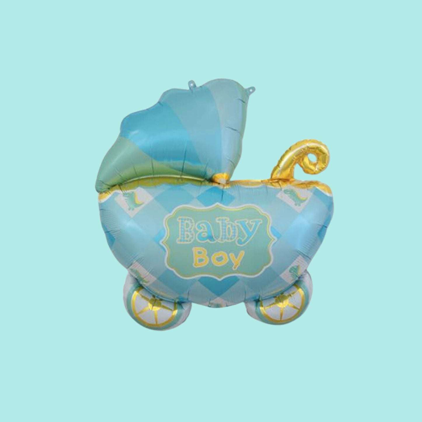 Mini it's a boy foil balloon