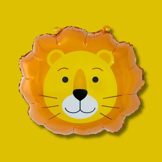 22 Inch Cute Helium Quality Lion Foil Balloon