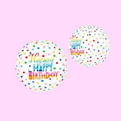 Birthday Dot Bubble Balloon