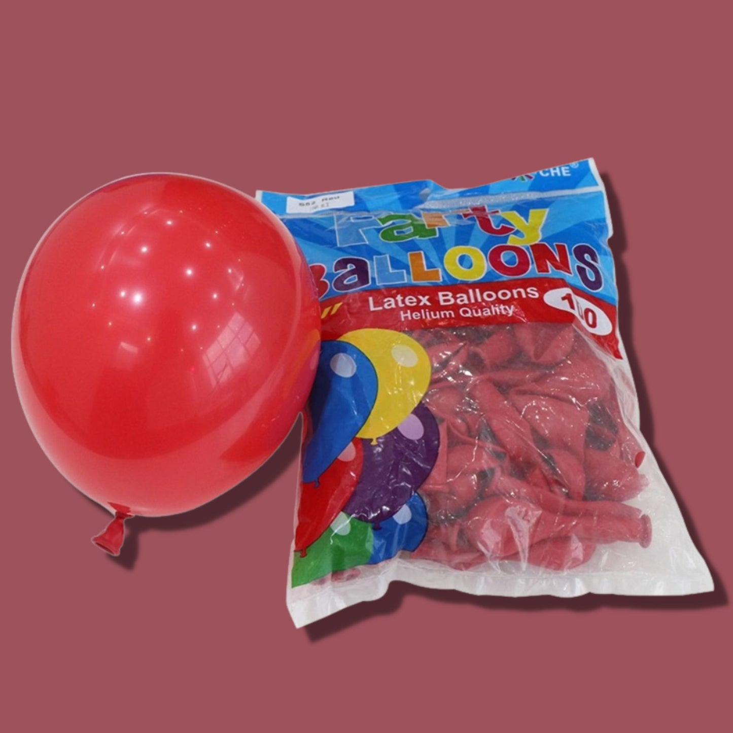 Red 11 inch Latex Balloons (100PCS)
