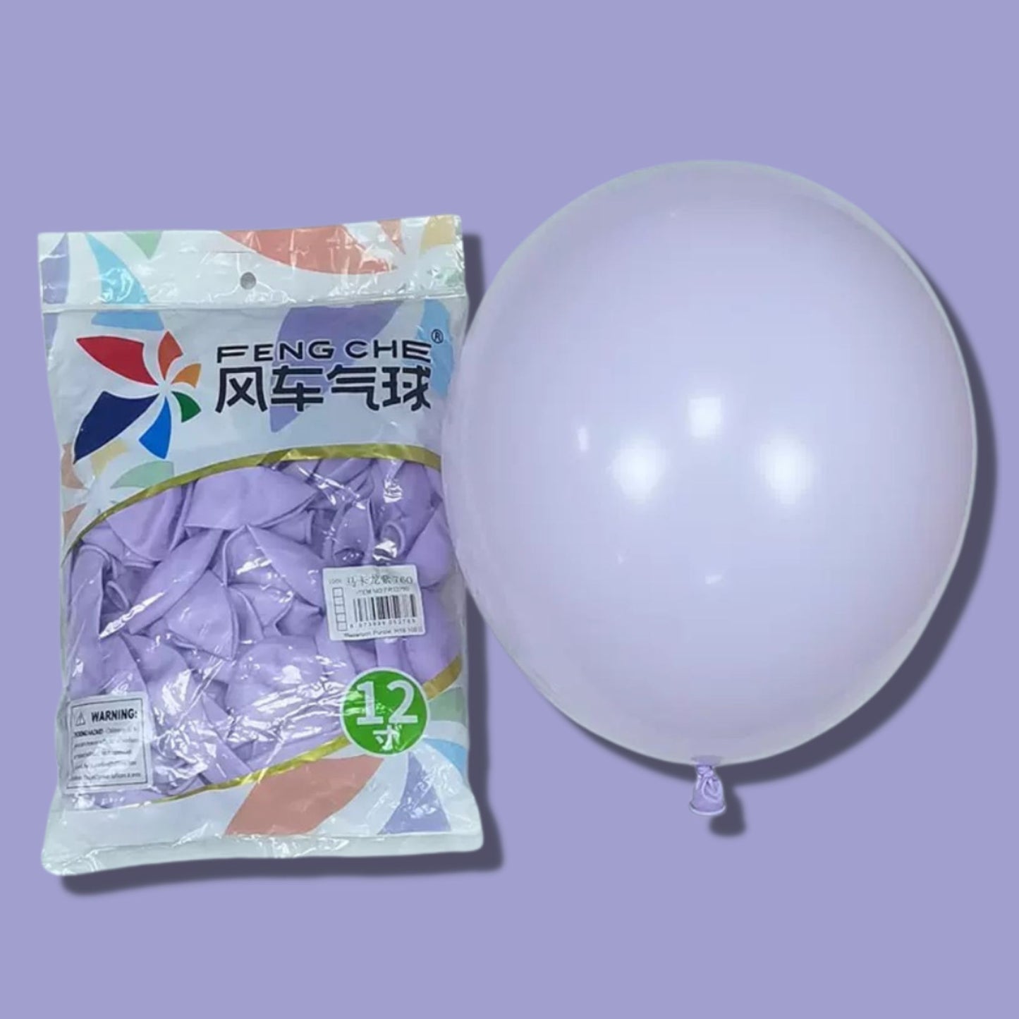 Pastel Purple 11 inch Latex Balloons