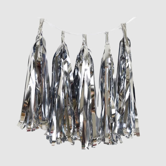 Shining Silver Tassel