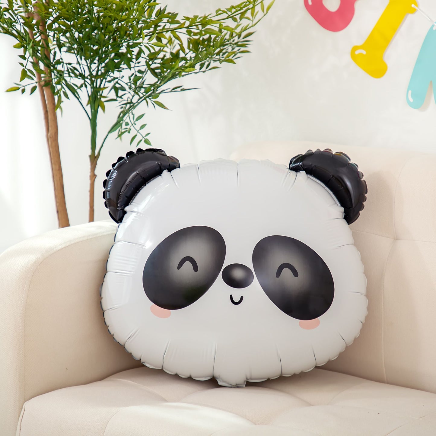 22 Inch Cute Helium Quality Panda Foil Balloon